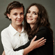 Millie Bobby Brown and Winona Ryder from Netflix's Stranger Things at the 2016 TCA summer tour (Photo by Maarten de Boer/Getty Images)